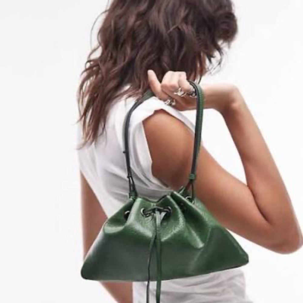 Topshop Green Mini Bag